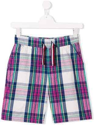 Tommy Hilfiger Junior TEEN checked shorts