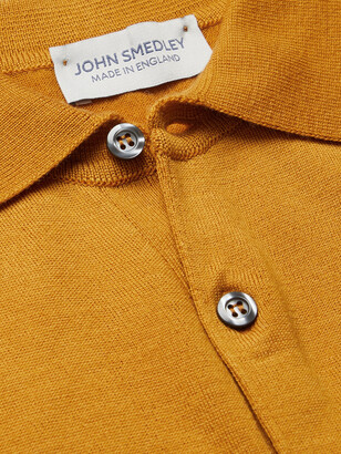 John Smedley Payton Slim-Fit Wool Polo Shirt