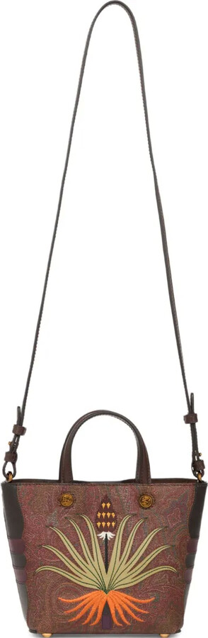 Etro x Agostino Iacurci embroidered tote bag