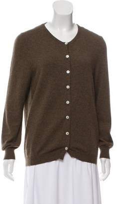 Malo Cashmere Button-Up Cardigan