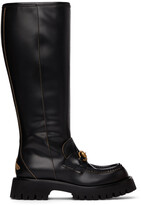 Thumbnail for your product : Gucci Black Harald Tall Boots
