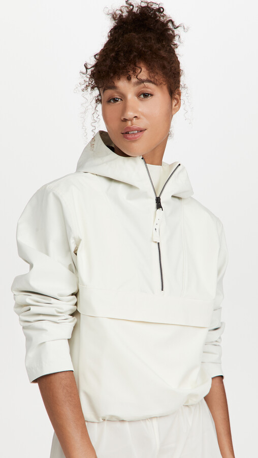 white anorak