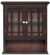 Thumbnail for your product : Elegant Home Fashions Neal Wall Cabinet with 2 Doors and 1 Shelf