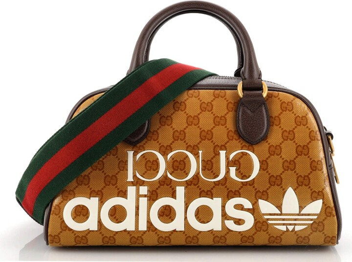 Gucci x adidas Duffle Bag GG Coated Canvas - ShopStyle