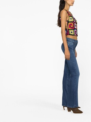 7 For All Mankind Low-Rise Bootcut Jeans