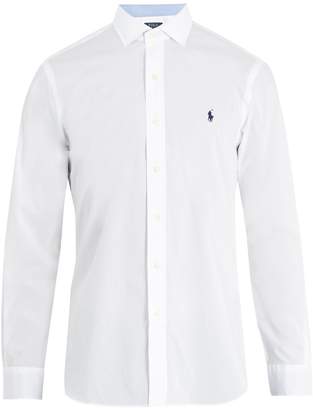Polo Ralph Lauren Spread-collar single-cuff cotton shirt