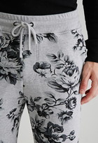 Thumbnail for your product : 21men 21 MEN Rose Print Sweatpants