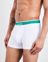 Thumbnail for your product : Lacoste Branded pack of three stretch-cotton trunks