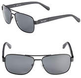 Thumbnail for your product : Fossil Squared Off 60mm Aviators Sunglasses