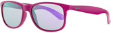 Thumbnail for your product : Ray-Ban Plastic Square Sunglasses with Mirrored Lens, Violet