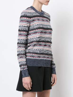 Carven patterned knit jumper