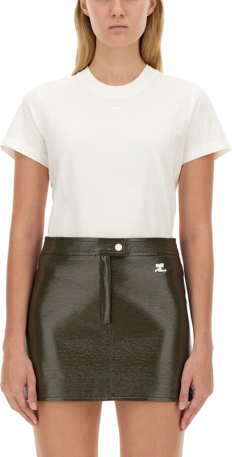 Courr�ges Cotton T-shirt