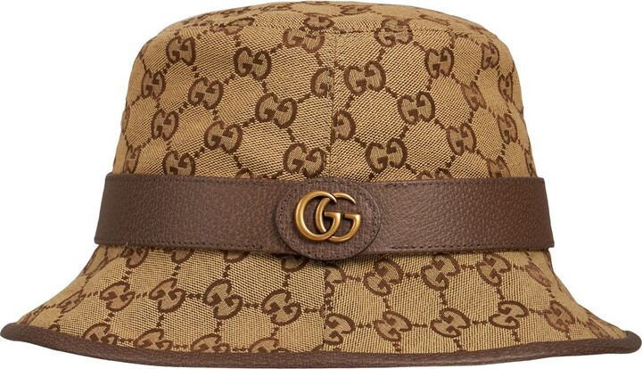 Gucci Men's Maxi GG Canvas Bucket Hat