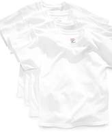 Thumbnail for your product : Hanes Platinum 4-Pack White Cotton Undershirts, Little Boys and Big Boys