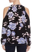 Thumbnail for your product : Yumi Kim Morning Glory Floral Print Cold Shoulder Top - 100% Exclusive