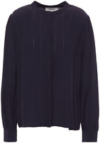 Thumbnail for your product : BA&SH Embroidered Crepe Shirt