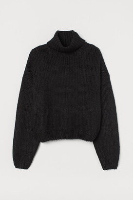 H&M Chunky-knit Turtleneck Sweater