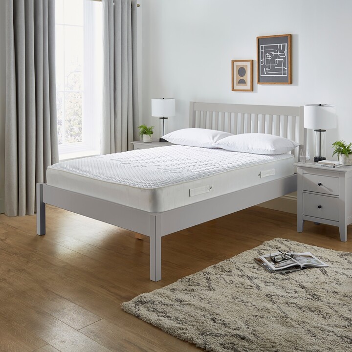Dunelm Lynton Bed Light Grey ShopStyle