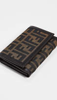 Thumbnail for your product : Fendi What Goes Around Comes Around Fendi Brown Zucca Wallet