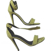 Thumbnail for your product : Celine Yellow Suede Heels