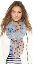 Thumbnail for your product : Yarnz Lace Strawberry Scarf