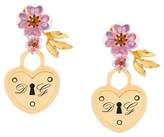 Thumbnail for your product : Dolce & Gabbana locket drop earrings