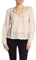 Thumbnail for your product : Lucky Brand Embroidered Peasant Top
