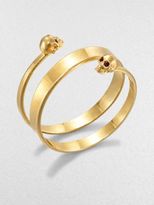 Thumbnail for your product : Alexander McQueen New Twin Wrap Cuff Bracelet