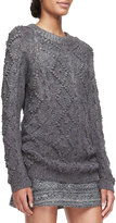 Thumbnail for your product : Tory Burch Shawn Wool-Silk Knit Tunic