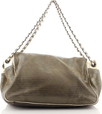 Chanel Perforated Accordion Flap Shoulder Bag