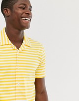 Thumbnail for your product : Benetton jersey button down short sleeve shirt