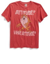 Thumbnail for your product : Junk Food 1415 Junk Food 'Tasmanian Devil - Attitude? What Attitude?' T-Shirt (Big Boys)