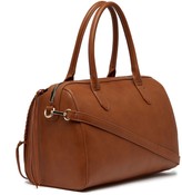 Thumbnail for your product : Urban Expressions Baxter Whipstitched Vegan Leather Satchel