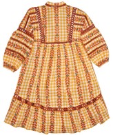 Thumbnail for your product : Dodo Bar Or Kids Elena Embroidered Cotton Dress - Yellow