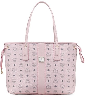 mcm pink shopper