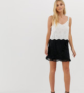 Thumbnail for your product : ebonie n ivory Wrap Skirt In Crochet Co-Ord