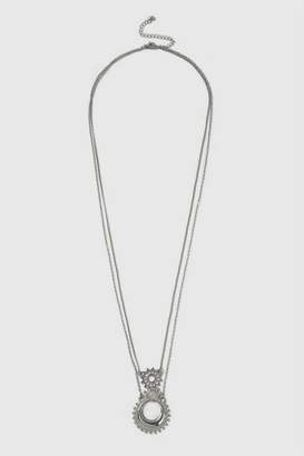 Wallis Long Pastel Multirow Necklace