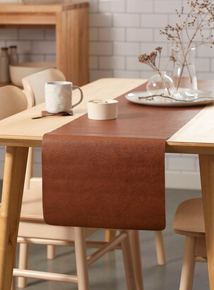 Simons Maison Faux-leather table runnerSee available sizes