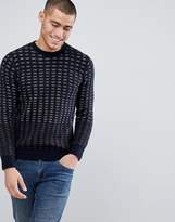 Thumbnail for your product : Benetton Wool Mix Jumper Basket Weave Texture