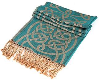 Celtic Carrolls Irish Gifts Irish Traditional Pashmina Scarf With Knot Design