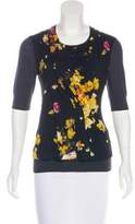 Thumbnail for your product : Dolce & Gabbana Printed Wool Top