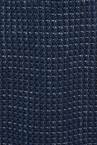 Thumbnail for your product : Claudie Pierlot Denim-trimmed Tweed Mini Shirt Dress