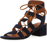 Thumbnail for your product : Frye Chrissy Asymmetric Lace-Up Ghillie Sandal