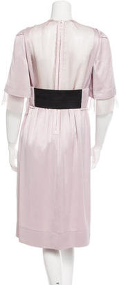 Marc Jacobs Satin A-Line Dress