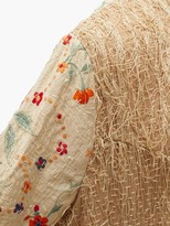 Thumbnail for your product : By Walid Tanita 19th-century Silk Piano-shawl Jacket - Pink Multi