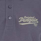 Thumbnail for your product : River Island Boys navy Original Penguin polo shirt