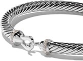 Thumbnail for your product : David Yurman Sterling Silver And Diamonds Buckle Bracelet