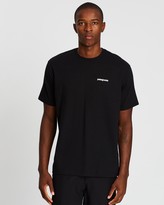 Thumbnail for your product : Patagonia Men's Black Short Sleeve T-Shirts - P-6 Logo Responsibili-Tee
