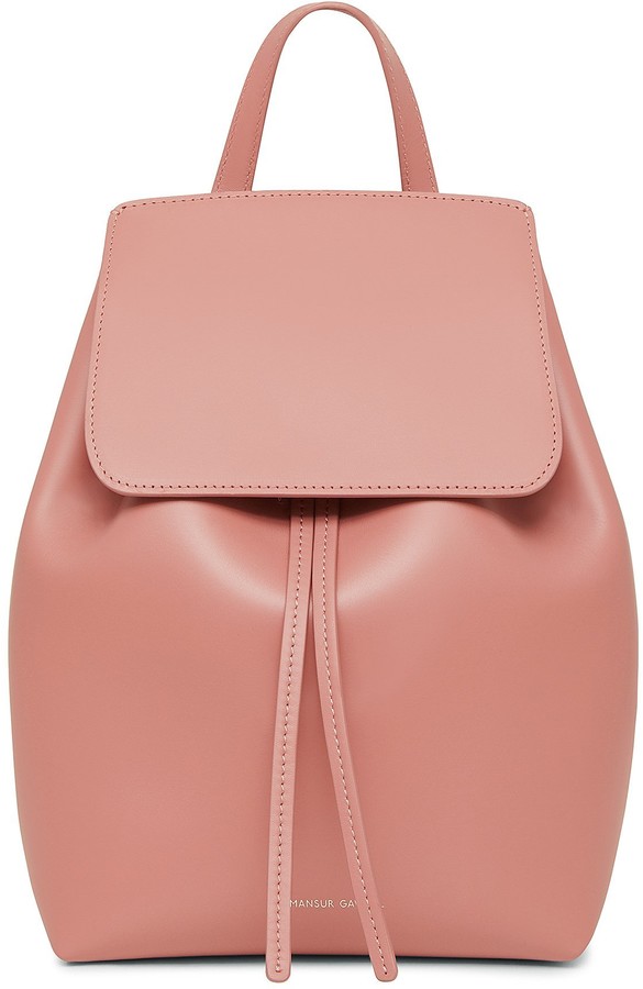 blush mini backpack