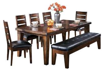 Signature Design by Ashley Dining Table Antique Wood